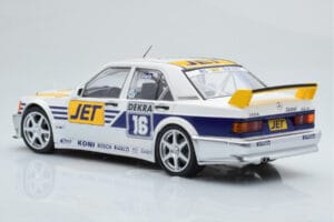 Mercedes 190E 2.5-16 W201 EVO 1 Jet #16 F. Biela Team Ms-Jet Racing DTM 1990 Minichamps 1:18 155903616 Kovina – slika 5 od 6