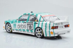 Mercedes 190E 2.5-16 W201 EVO 2 Debis #18 F. Giroix Team Zackspeed DTM 1991 Minichamps 1:18 155913618 Kovina – slika 5 od 6