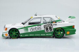 Mercedes 190E 2.5-16 W201 EVO 2 Debis #88 B. Schneider Team Zackspeed DTM 1991 Minichamps 1:18 155913688 Kovina – slika 3 od 6