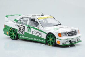 Mercedes 190E 2.5-16 W201 EVO 2 Debis #88 B. Schneider Team Zackspeed DTM 1991 Minichamps 1:18 155913688 Kovina – slika 4 od 6
