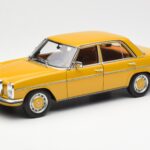 Mercedes 200/8 W115 Sahara Rumena Norev 1:18