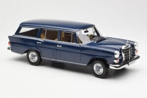 Mercedes 200 Universal W115 Modra Norev 1:18 183599 Kovina – slika 6 od 8
