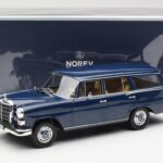 Mercedes 200 Universal W115 Modra Norev 1:18 - image 8 of 8