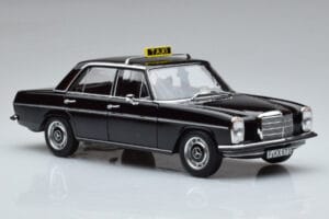 Mercedes 200 W115 Taxi Norev 1:18 183776 Kovina – slika 5 od 7