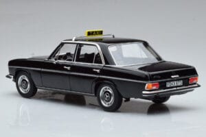 Mercedes 200 W115 Taxi Norev 1:18 183776 Kovina – slika 6 od 7