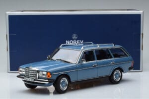 Mercedes 200T S123 Modra Norev 1:18 183737 Kovina – slika 7 od 7