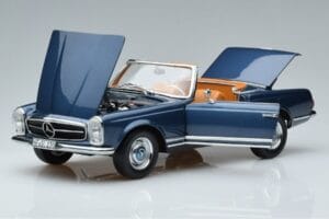 Mercedes 230 SL W113 Pagoda Moder Omejena Izdaja Norev 1:18 183767 Kovina – slika 2 od 8