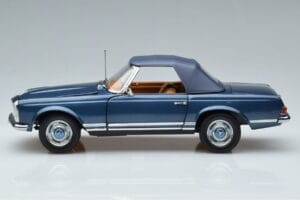 Mercedes 230 SL W113 Pagoda Moder Omejena Izdaja Norev 1:18 183767 Kovina – slika 4 od 8