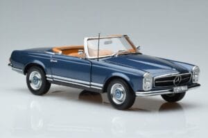 Mercedes 230 SL W113 Pagoda Moder Omejena Izdaja Norev 1:18 183767 Kovina – slika 6 od 8