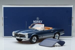 Mercedes 230 SL W113 Pagoda Moder Omejena Izdaja Norev 1:18 183767 Kovina – slika 8 od 8