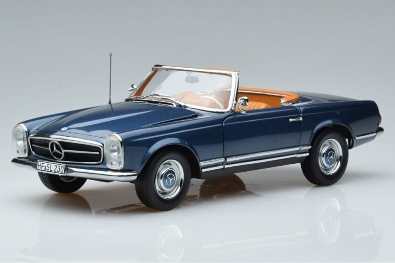 Mercedes 230 SL W113 Pagoda Moder Omejena Izdaja Norev 1:18 183767 Kovina