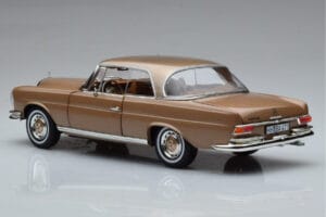 Mercedes 250 SE Coupe W111 Zlata Metalik Norev 1:18 183759 Kovina – slika 6 od 7