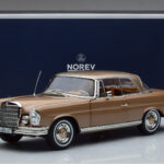 Mercedes 250 SE Coupe W111 Zlata Metalik Norev 1:18 - image 7 of 7