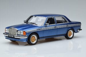 Mercedes 280 E AMG W123 Modra Otto 1:18 OT221 Smola