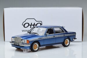Mercedes 280 E AMG W123 Modra Otto 1:18 OT221 Smola – slika 6 od 6