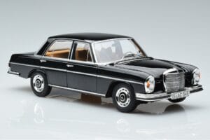 Mercedes 280 SE W108 Črn Norev 1:18 183762 Kovina – slika 5 od 7