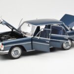 Mercedes 280 SE W108 Temnomodra Metalik Norev 1:18 - image 2 of 8