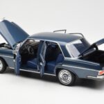 Mercedes 280 SE W108 Temnomodra Metalik Norev 1:18 - image 5 of 8