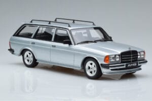 Mercedes 280 TE AMG S123 Srebrn Otto 1:18 OT246 Smola – slika 4 od 6
