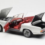Mercedes 280 SL W113 Pagoda Srebrna Schuco 1:18 - image 5 of 8