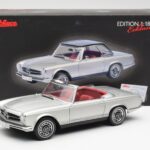 Mercedes 280 SL W113 Pagoda Srebrna Schuco 1:18 - image 8 of 8
