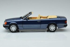 Mercedes 300 CE-24 A124 Kabriolet Nautical Moder Omejena Izdaja Norev 1:18 183879 Kovina – slika 4 od 7