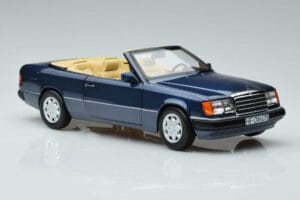 Mercedes 300 CE-24 A124 Kabriolet Nautical Moder Omejena Izdaja Norev 1:18 183879 Kovina – slika 5 od 7