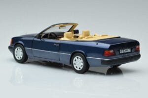 Mercedes 300 CE-24 A124 Kabriolet Nautical Moder Omejena Izdaja Norev 1:18 183879 Kovina – slika 6 od 7