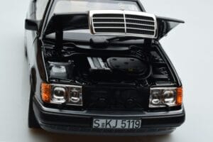 Mercedes 300 CE-24 C124 Coupe AMG Wheels Omejena Izdaja Norev 1:18 183881 Kovina – slika 9 od 11