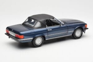 Mercedes 300 SL R107 Pomorska Modra Norev 1:18 183466 Kovina – slika 3 od 8