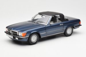 Mercedes 300 SL R107 Pomorska Modra Norev 1:18
