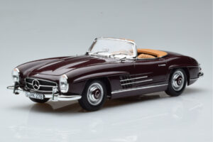 Mercedes 300 SL W198 Roadster Rdeč Norev 1:18