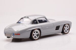 Mercedes 300 SL W198 Gullwing By S-Klub Siv GT Spirit 1:18 GT418 Smola – slika 2 od 6