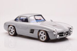 Mercedes 300 SL W198 Gullwing By S-Klub Siv GT Spirit 1:18 GT418 Smola – slika 4 od 6