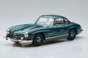 Mercedes 300 SL W198 Gullwing Zelen Norev 1:18