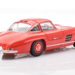 Mercedes 300 SL W198 Gullwing Rdeč Minichamps 1:18 - image 3 of 8