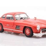 Mercedes 300 SL W198 Gullwing Rdeč Minichamps 1:18 - image 6 of 8