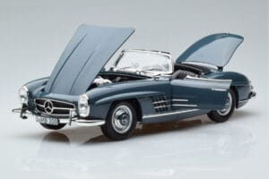 Mercedes 300 SL W198 Roadster Moder Norev 1:18 B66040668 Kovina – slika 2 od 9