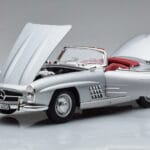 Mercedes 300 SL W198 Roadster Norev 1:18 183890 Kovina - image 2 of 10