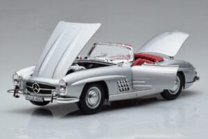 Mercedes 300 SL W198 Roadster Norev 1:18 183890 Kovina – slika 2 od 10