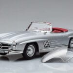 Mercedes 300 SL W198 Roadster Norev 1:18 183890 Kovina - image 3 of 10