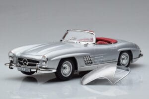 Mercedes 300 SL W198 Roadster Norev 1:18 183890 Kovina – slika 3 od 10