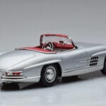 Mercedes 300 SL W198 Roadster Norev 1:18 183890 Kovina - image 4 of 10