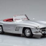 Mercedes 300 SL W198 Roadster Norev 1:18 183890 Kovina - image 8 of 10