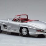 Mercedes 300 SL W198 Roadster Norev 1:18 183890 Kovina - image 9 of 10