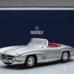 Mercedes 300 SL W198 Roadster Norev 1:18 183890 Kovina - image 10 of 10