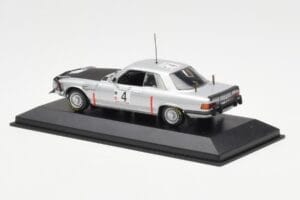 Mercedes 450 SLC 5.0 #4 B. Waldegaard / H. Thorszelius Rally du Bandama 1979 Minichamps 1:43 430793994 Kovina – slika 3 od 4