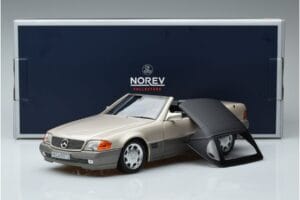 Mercedes 500 SL R129 Smoke Srebrna Norev 1:18 183719 Kovina – slika 7 od 7
