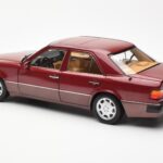 Mercedes 500E W124 Rdeč Metallic Dealerska Izdaja Norev 1:18 - image 7 of 8