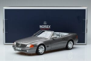 Mercedes 500 SL R129 Siva Metalik Norev 1:18 183715 Kovina – slika 7 od 7